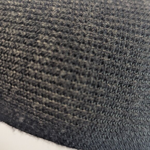 Zara Split Hem Sweater Dress Green Black Medium - Picture 8 of 10